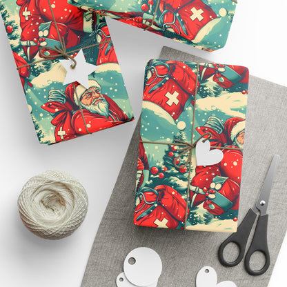 SAR Santa Wrapping Paper