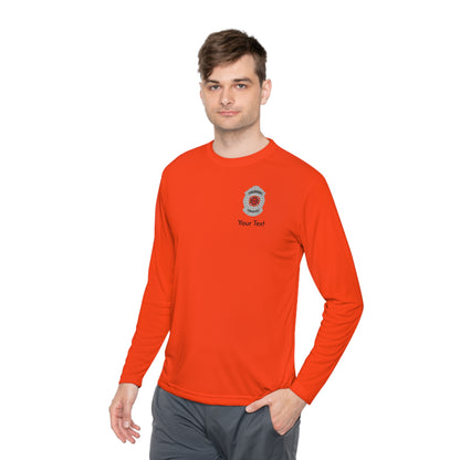 Volunteer Firefighter Badge Long Sleeve Tee