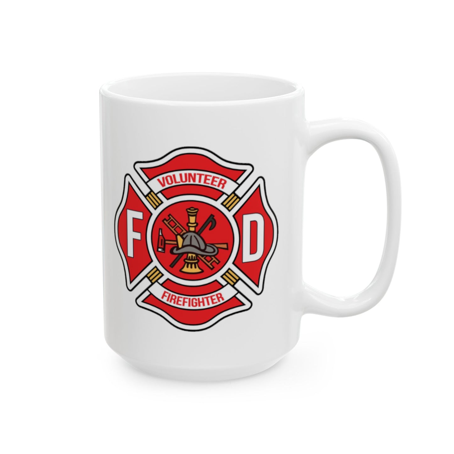 Volunteer Firefighter Patch Mug