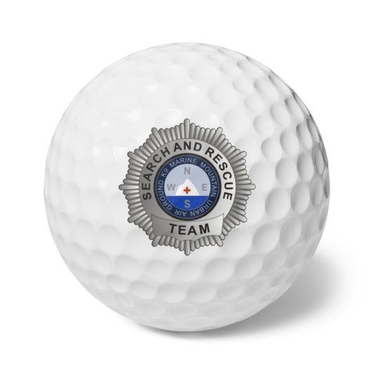 SAR Badge Golf Balls - 6 Pack