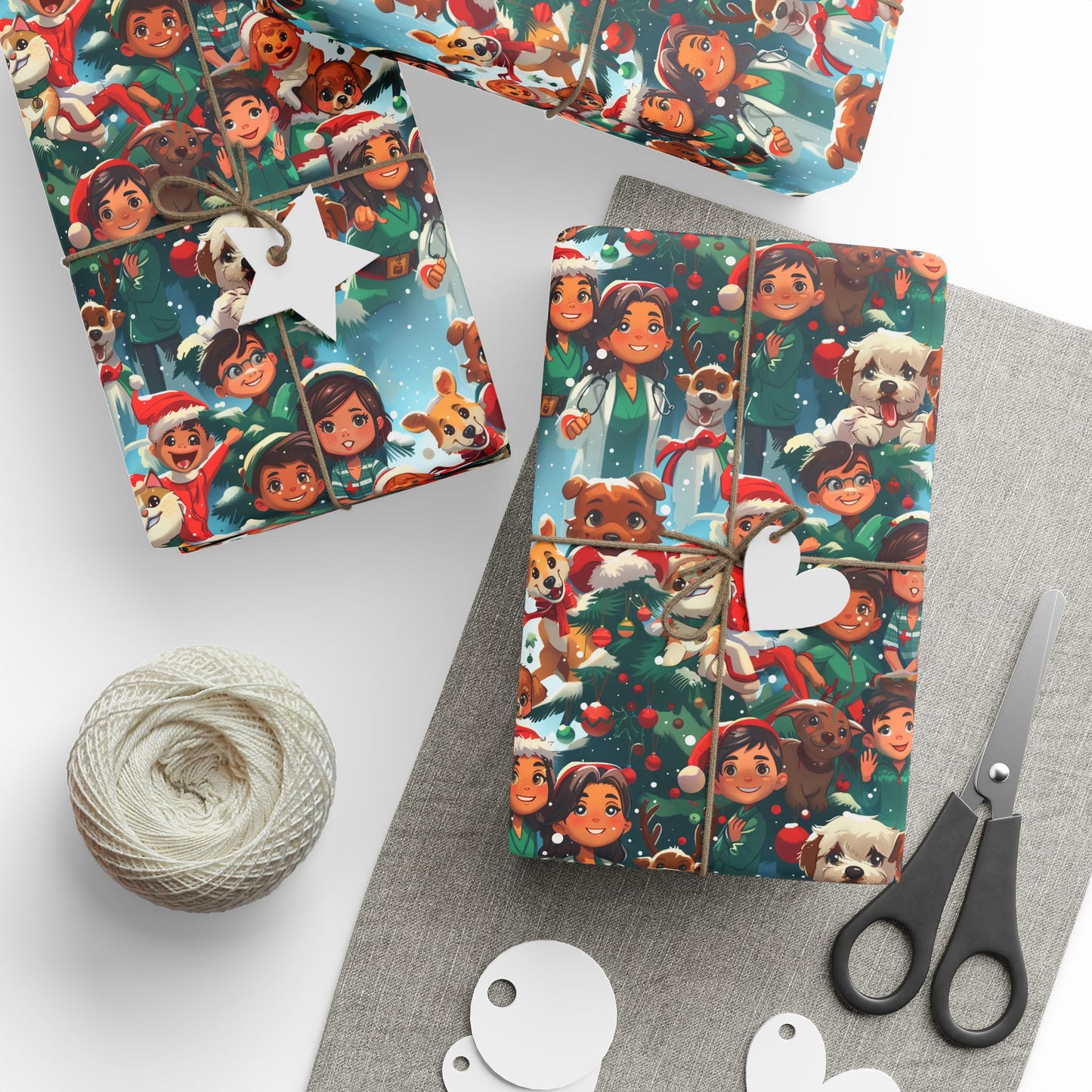 The Vet Team Wrapping Paper