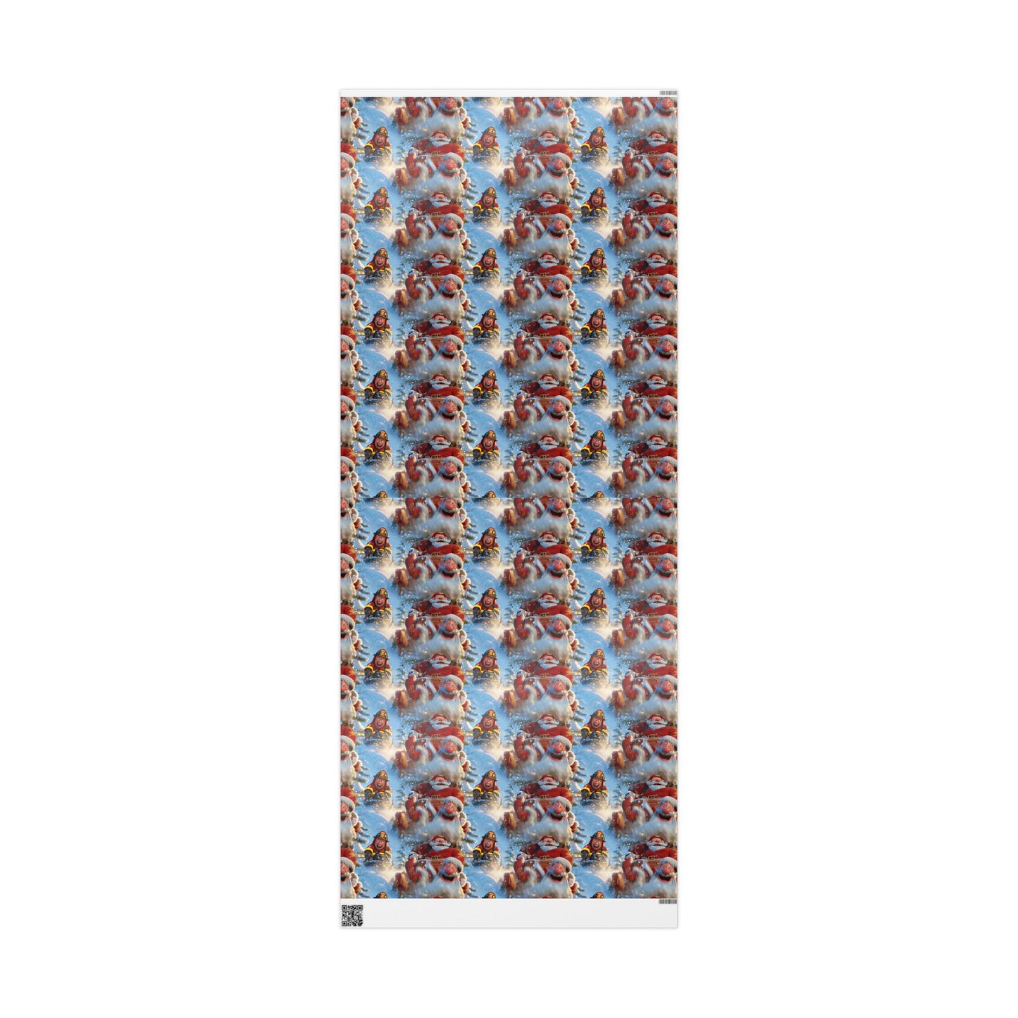 Tobogganing Wrapping Paper