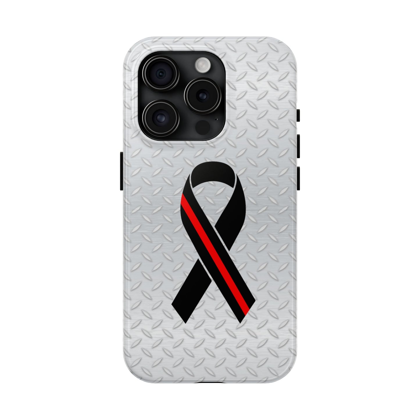 Red Line Ribbon Tough Phone Cases