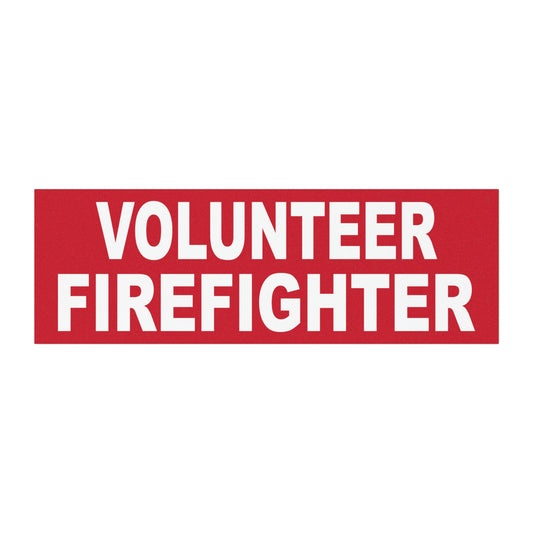 Volunteer Firefighter Car Magnet