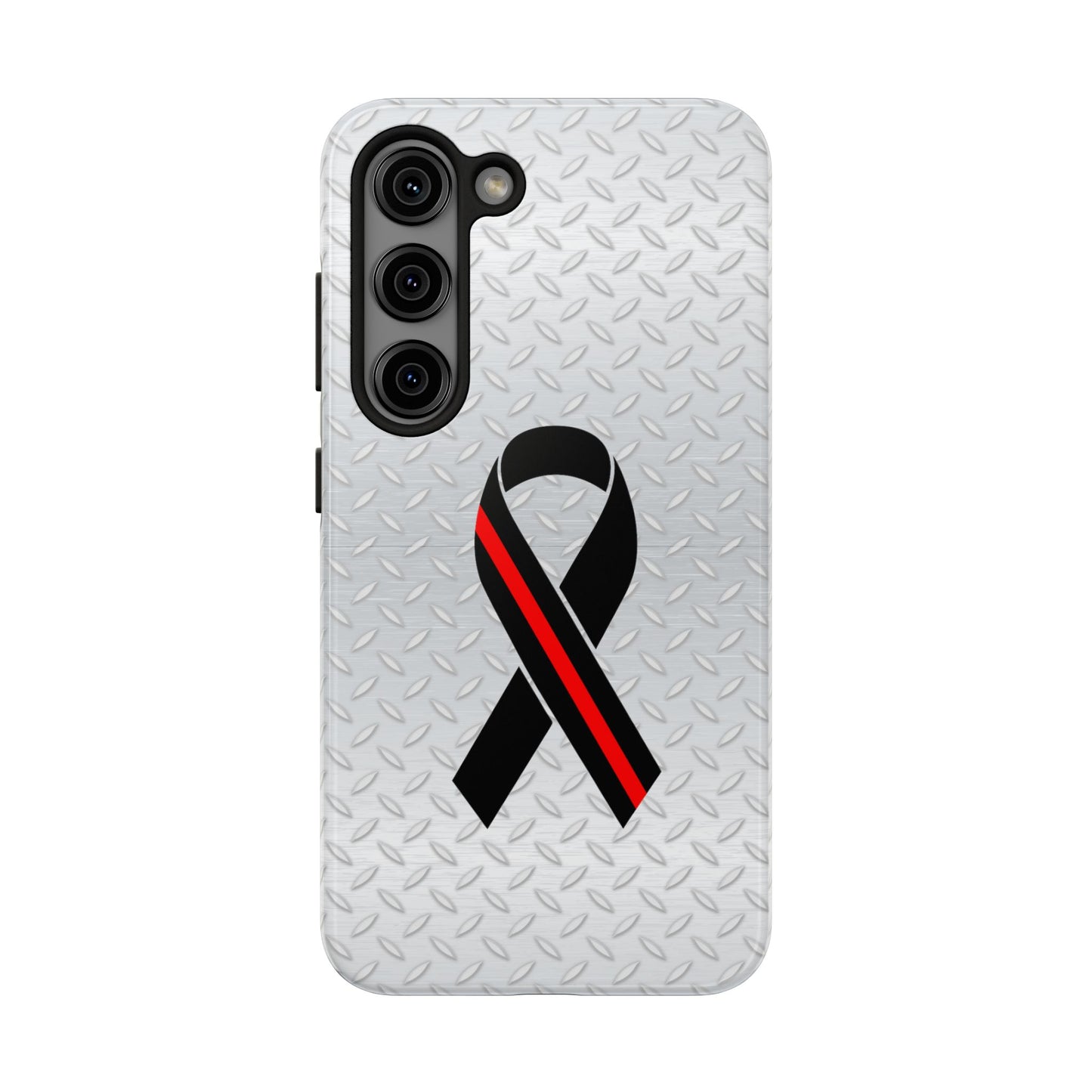 Red Line Ribbon Tough Phone Cases