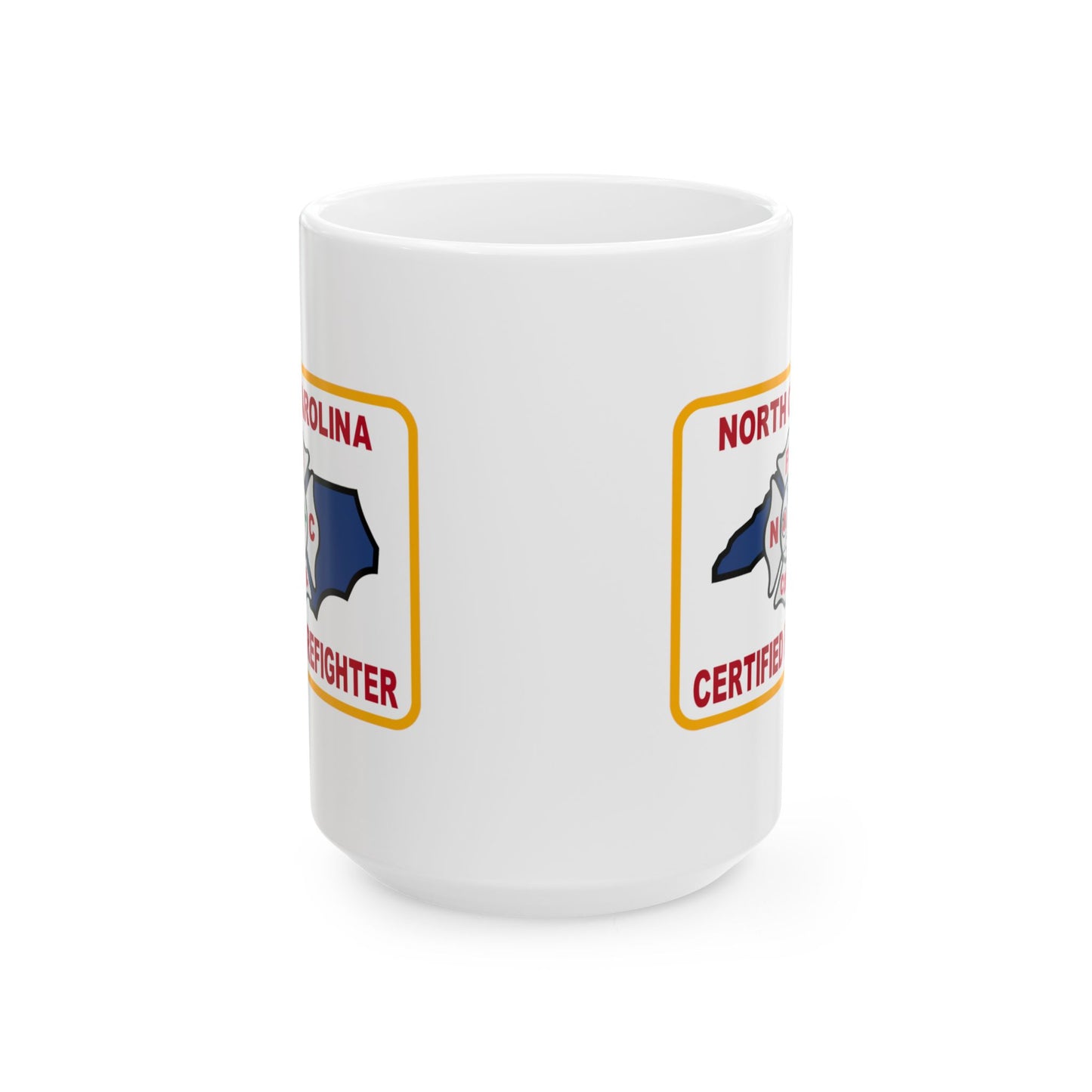 North Carolina Certified Firefighter Patch Mug