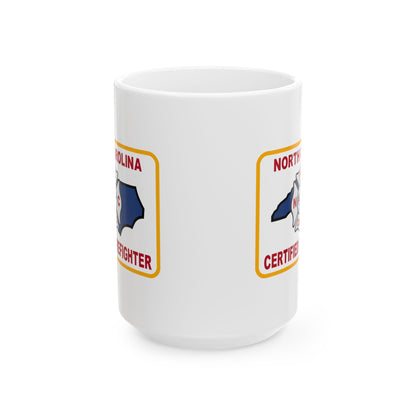 North Carolina Certified Firefighter Patch Mug