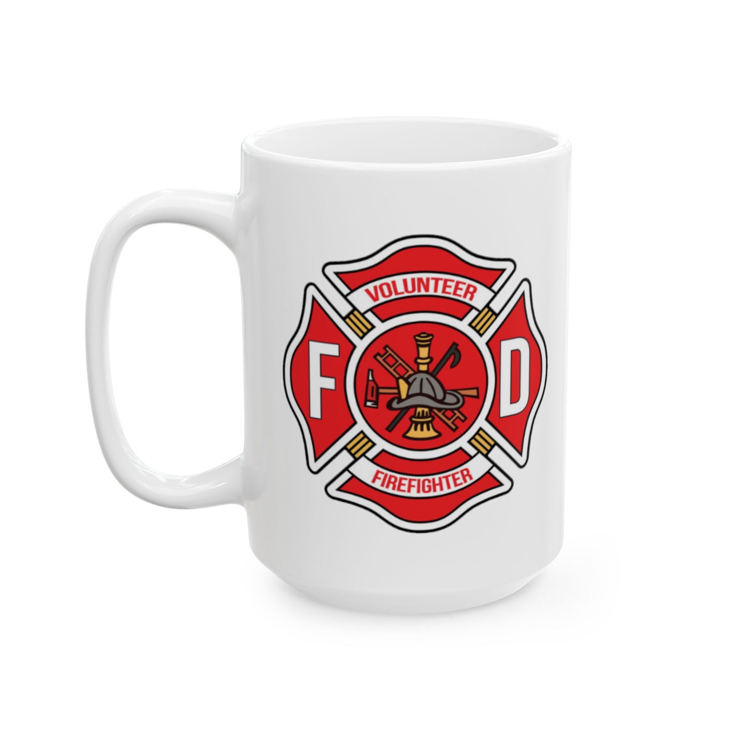 Volunteer Firefighter Patch Mug