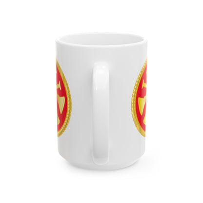 Rank - 4 Bugles - Red Mug