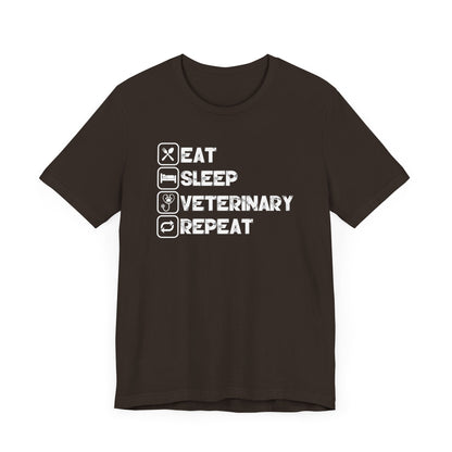 Eat, Sleep, Veterinary, Repeat T-Shirt