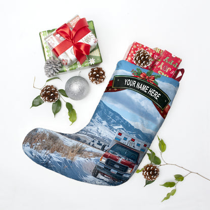 Ambulance & Mountains Stocking