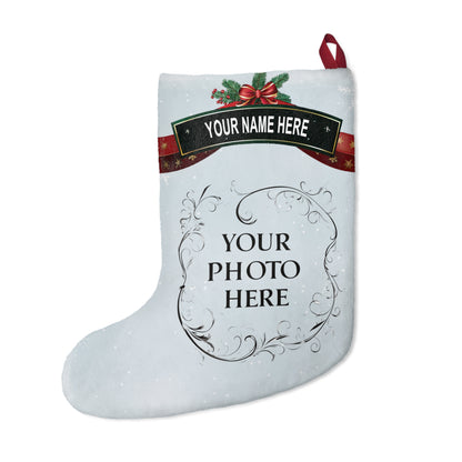 Custom Photo Christmas Stocking