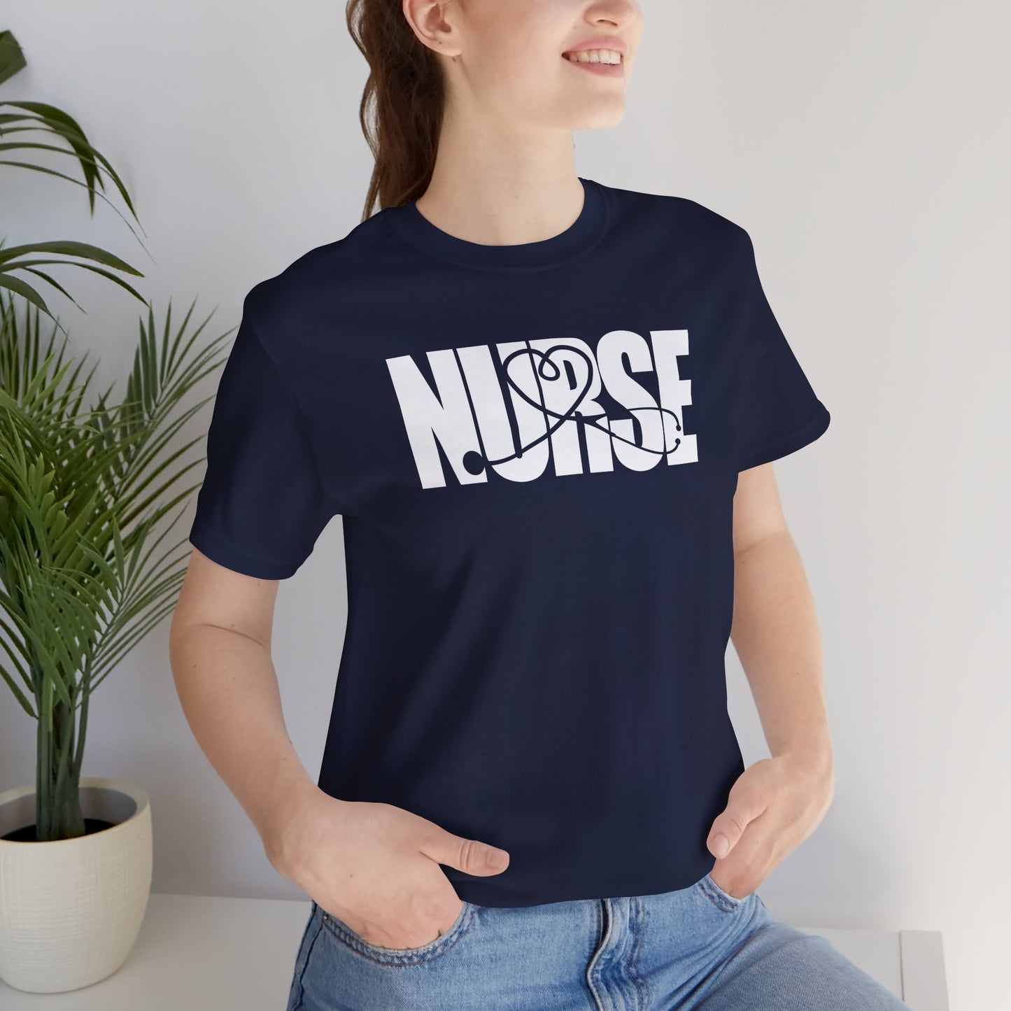 Nurse with Stethoscope T-Shirt