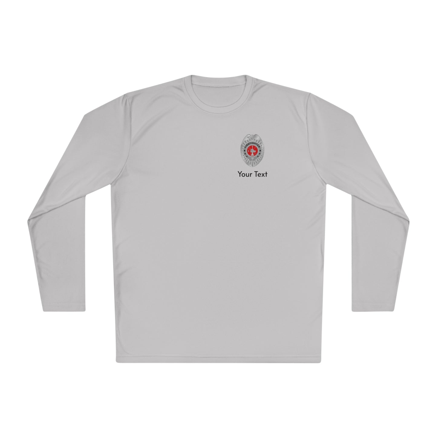 Firefighter Badge Long Sleeve Tee