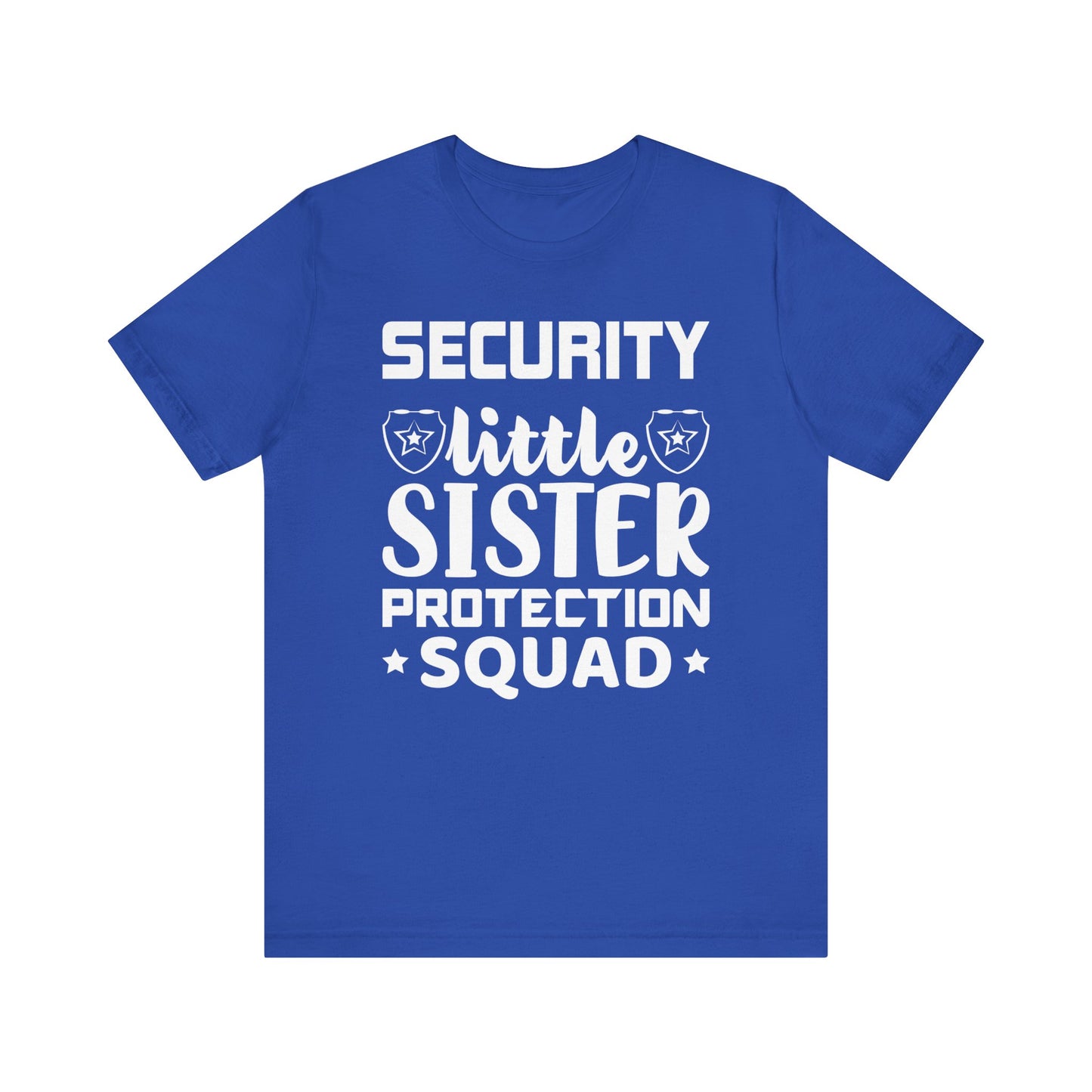 Security Little Sister Protection Squad T-Shirt