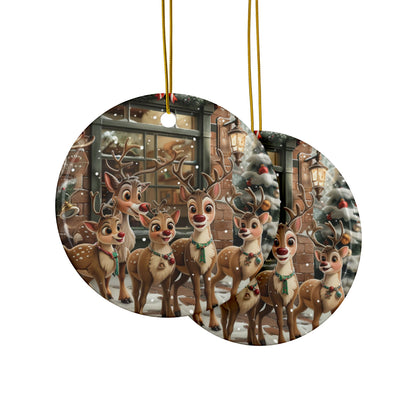 Reindeer at Clinic Ornament