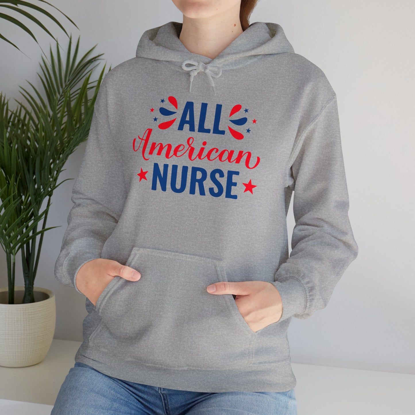 All American Nurse Hoodie