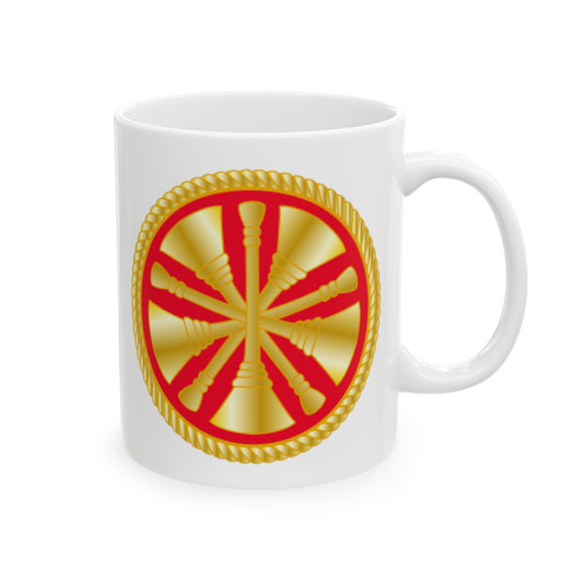 Rank - 5 Bugles - Red Mug