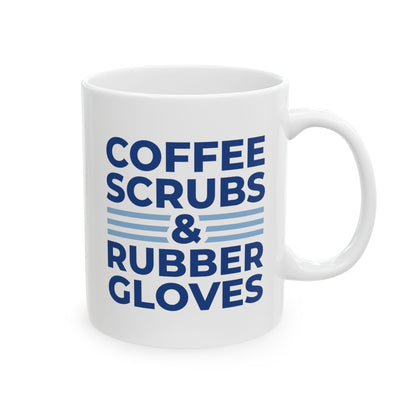 Coffee Scrubs & Gloves Mug