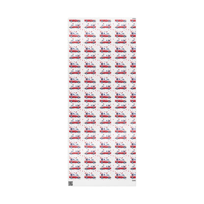 Ambulances Wrapping Paper