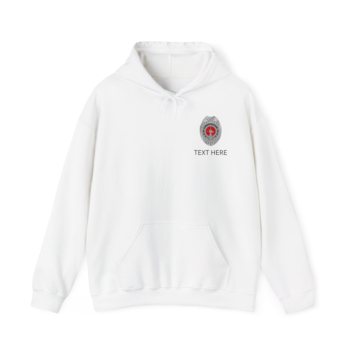 Firefighter Badge Hoodie