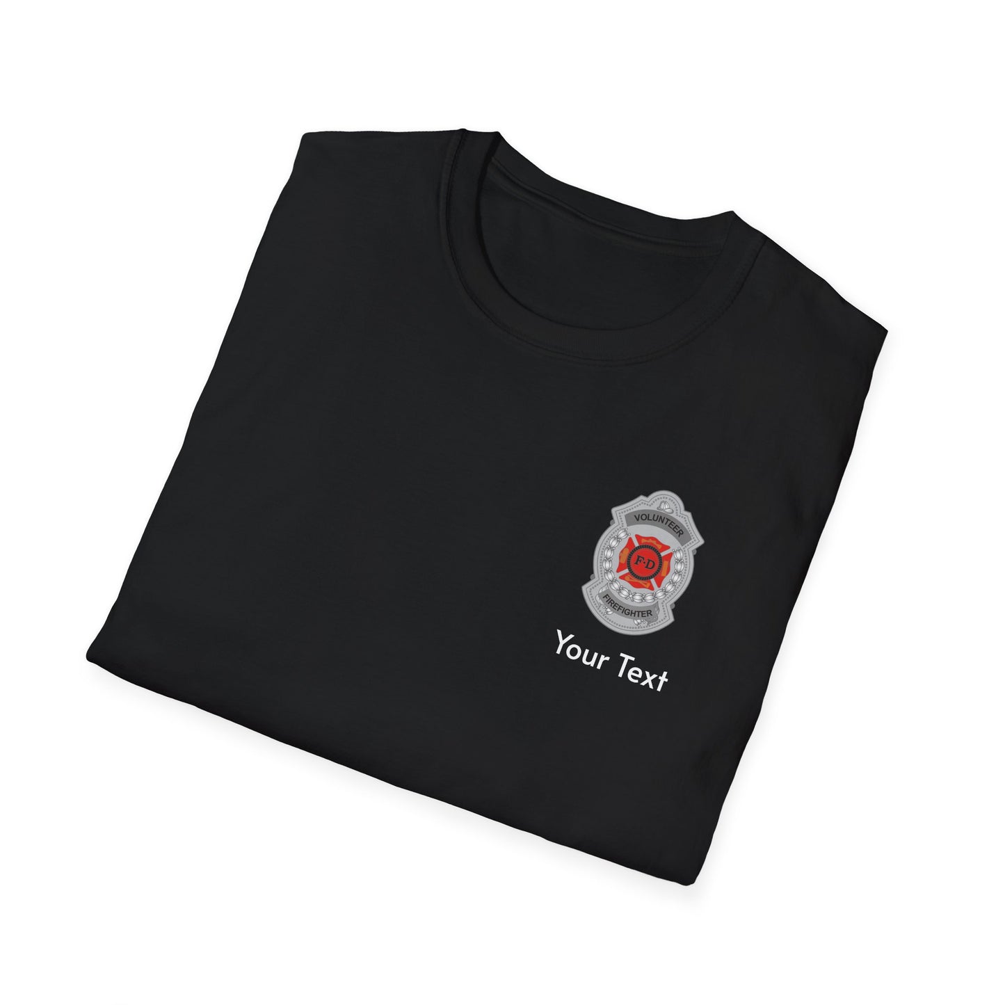 Volunteer Firefighter Badge T-Shirt