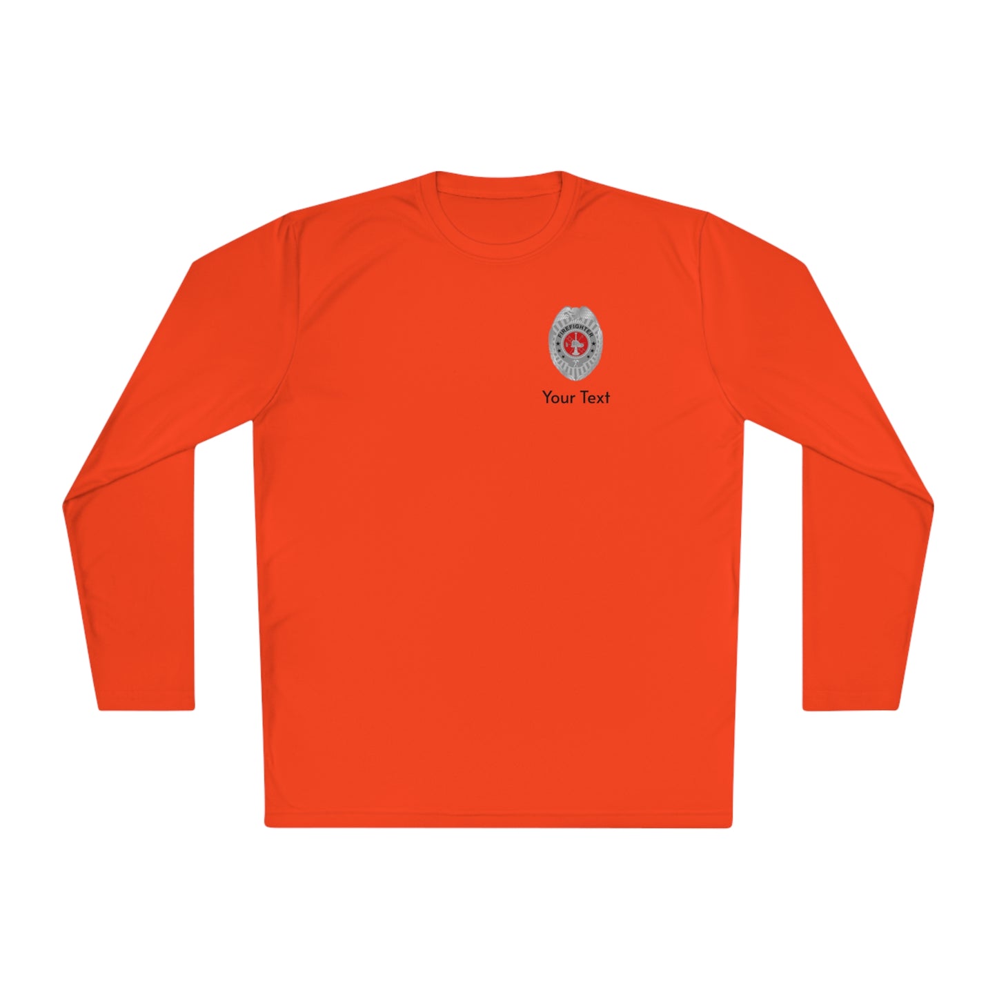 Firefighter Badge Long Sleeve Tee