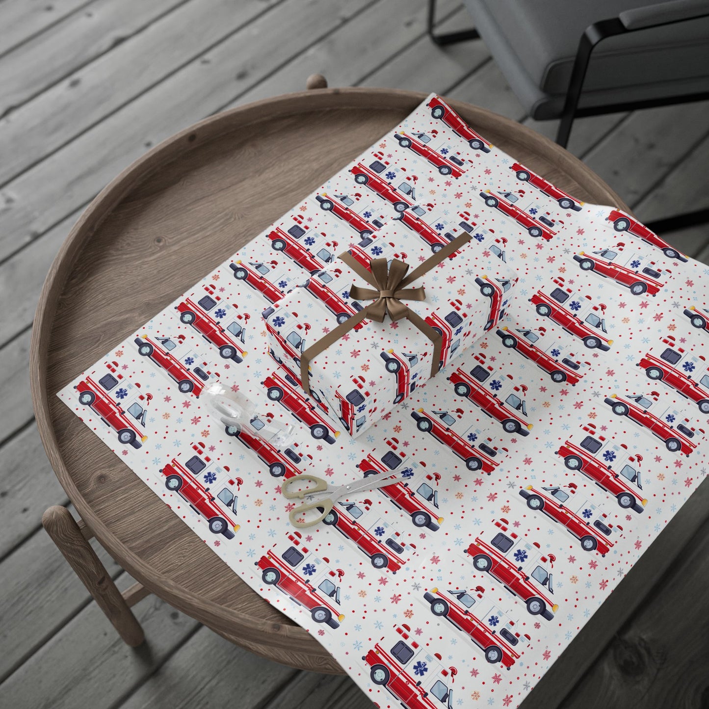 Ambulances Wrapping Paper