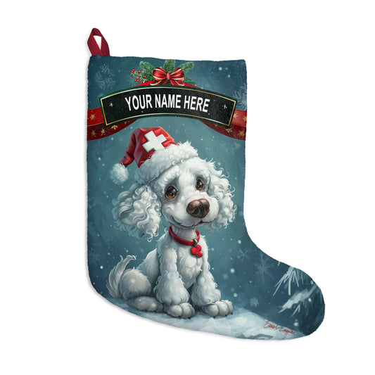 Nurse Puppy Stocking