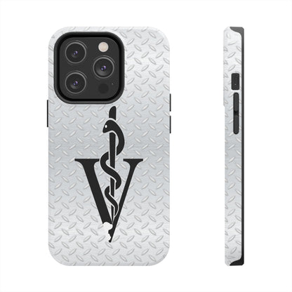 Veterinary Caduceus Tough Phone Cases