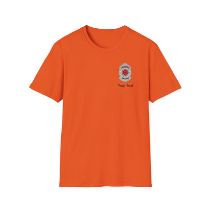 Volunteer Firefighter Badge T-Shirt