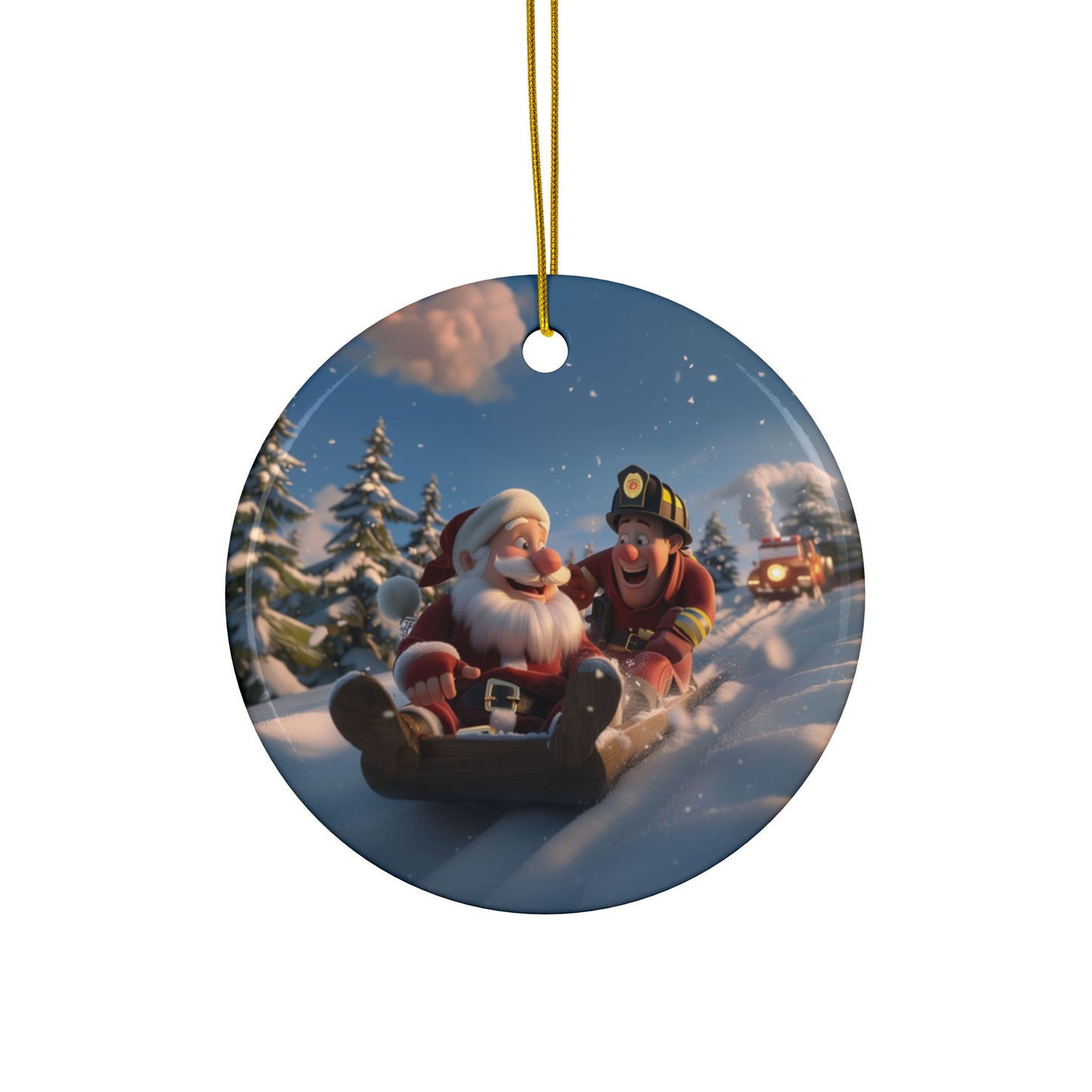 Fun with Santa Ornament