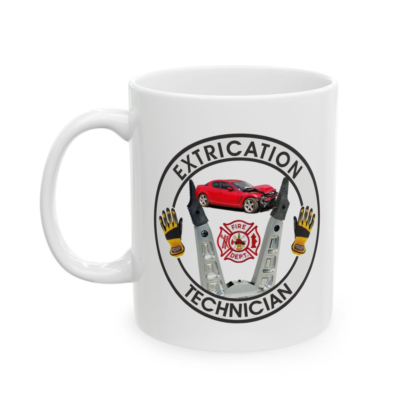 Extrication Technician Fire Mug