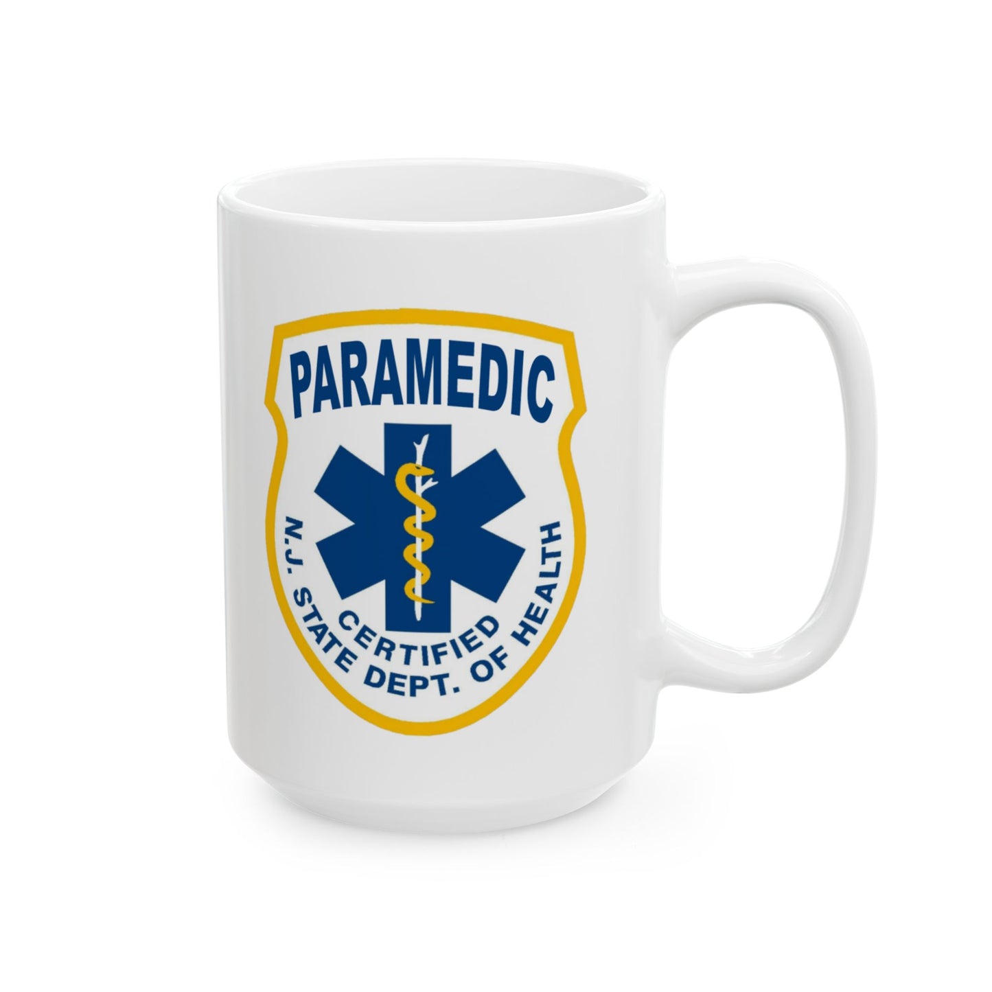 New Jersey Paramedic Patch Mug