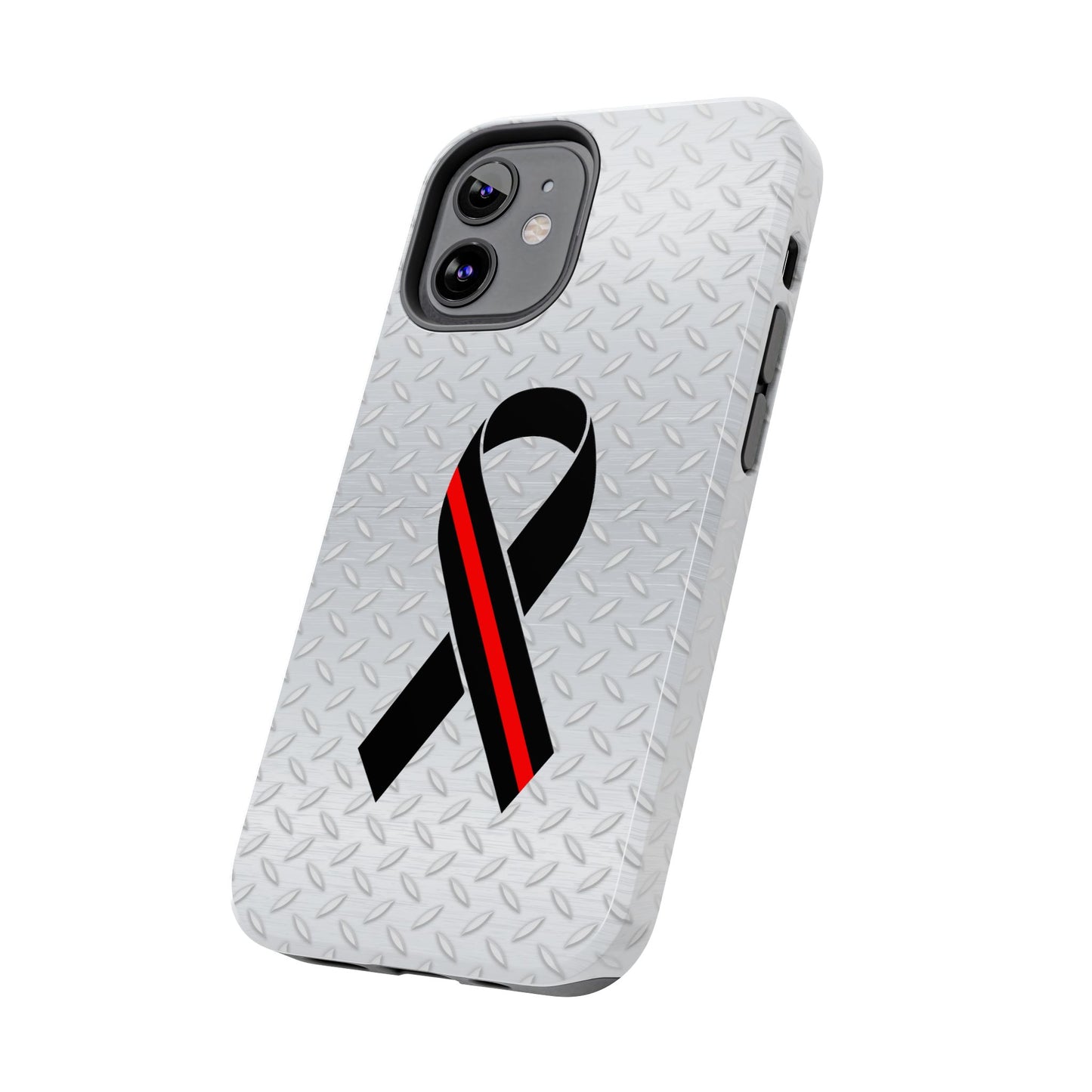 Red Line Ribbon Tough Phone Cases