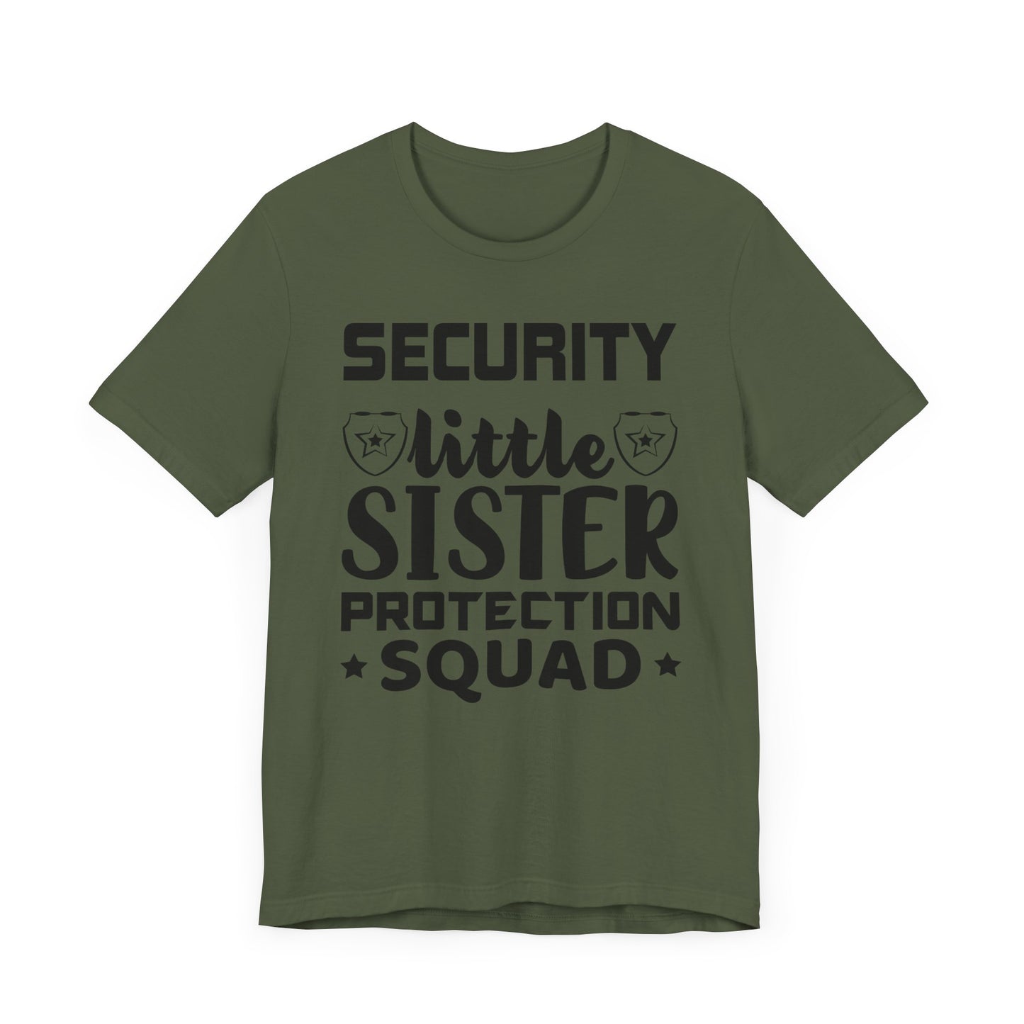 Security Little Sister Protection Squad T-Shirt