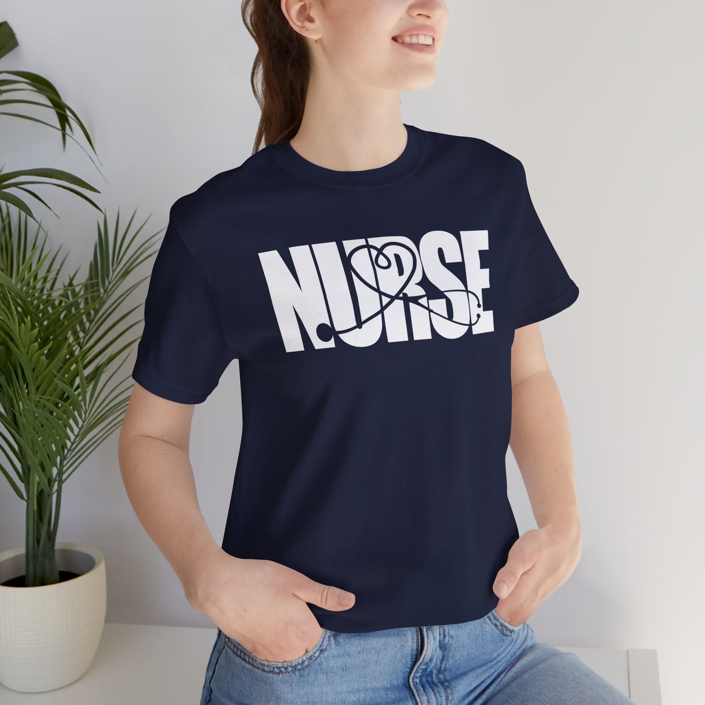 Nurse with Stethoscope T-Shirt