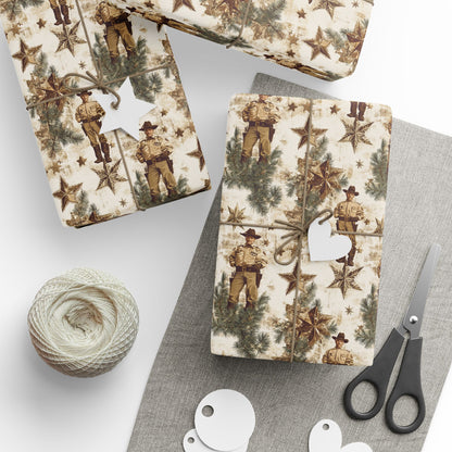 County Sheriff Wrapping Paper