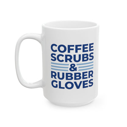 Coffee Scrubs & Gloves Mug