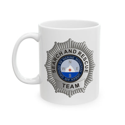 Search & Rescue Badge Mug