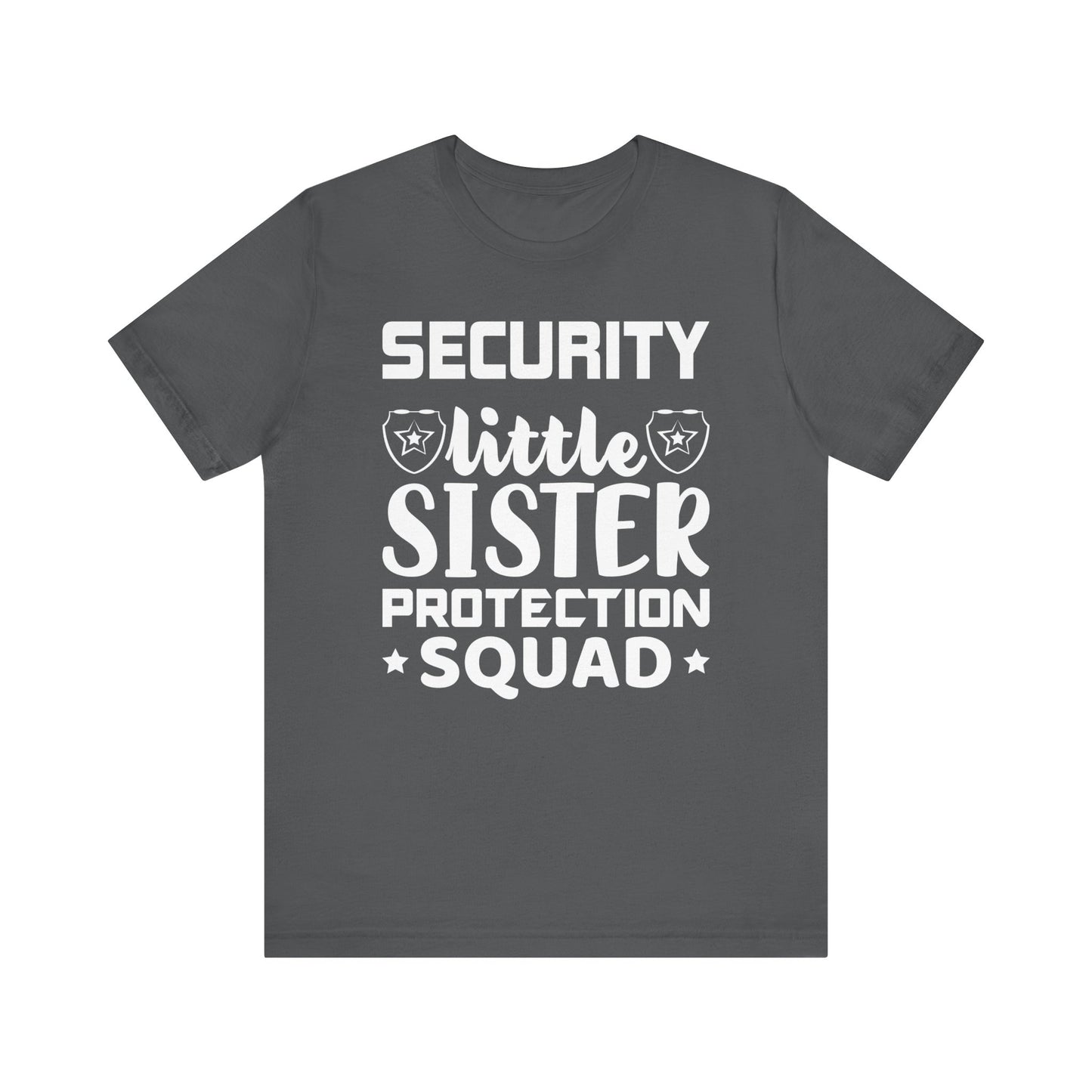 Security Little Sister Protection Squad T-Shirt