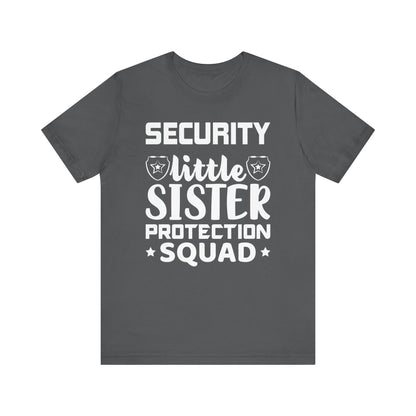 Security Little Sister Protection Squad T-Shirt