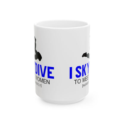 Skydive to Meet Nurses Mug