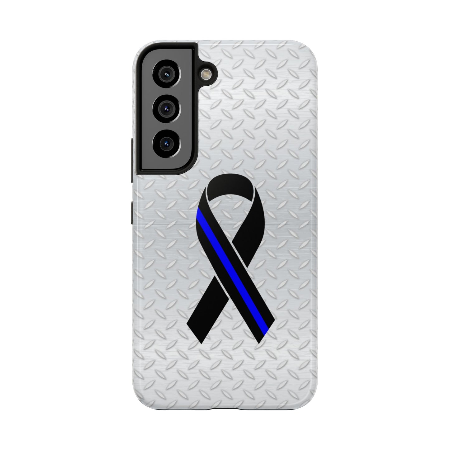 Blue Line Ribbon Tough Phone Cases