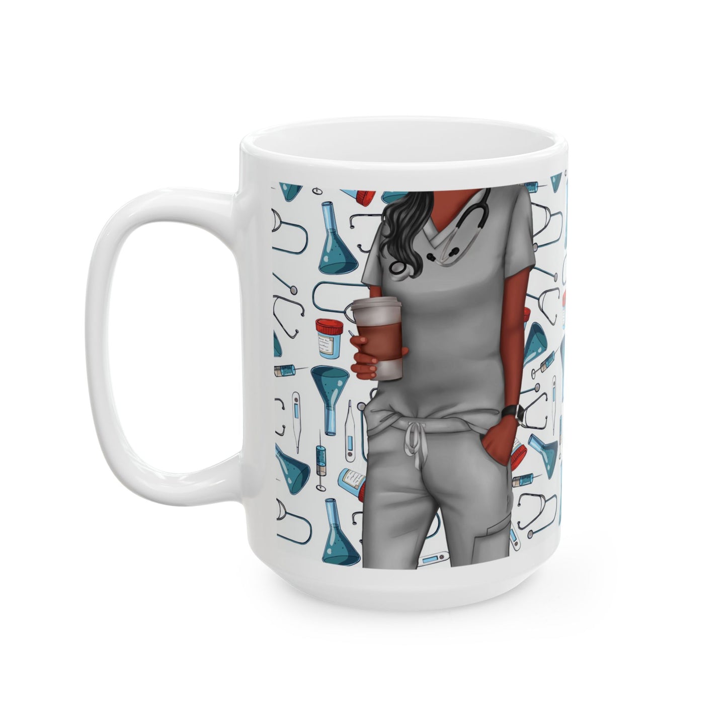 Custom Mug - Grey Scrubs