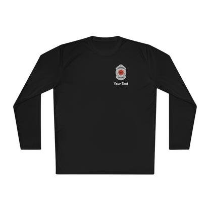 Volunteer Firefighter Badge Long Sleeve Tee