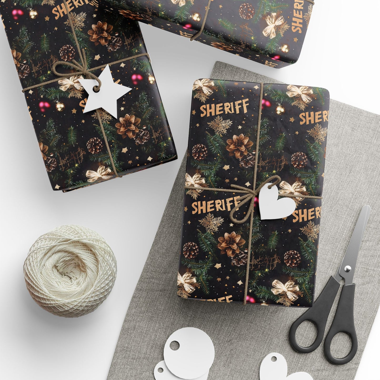 Sheriff Wrapping Paper