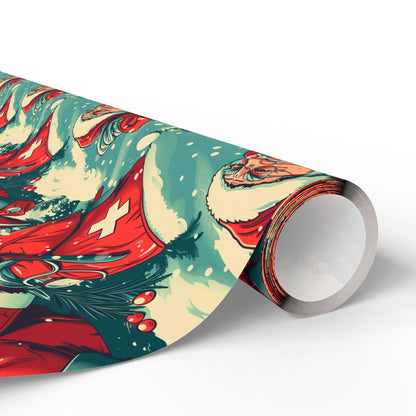 SAR Santa Wrapping Paper