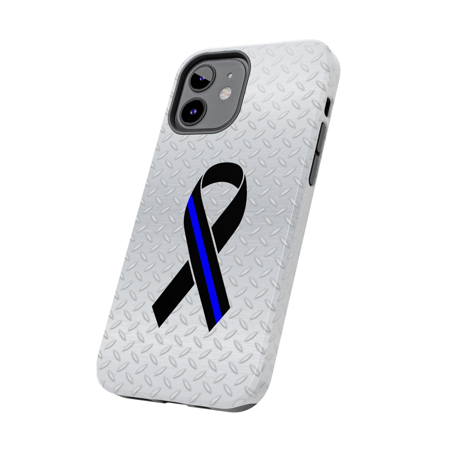 Blue Line Ribbon Tough Phone Cases