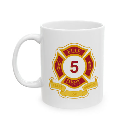 FD 5 Years of Service Mug